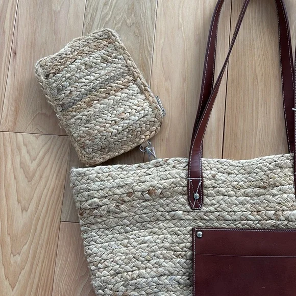 Haute Hippie Jute Leather Tote - Picture 5 of 7